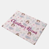 名前をカスタムするマイスウィートバレリーナ ドアマット (アングル)