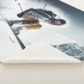 名前をカスタムするマウンテンスキーヤー シェルパブランケット (3/4)