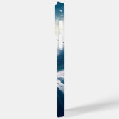 名前をカスタムするマウンテンスキーヤー Case-Mate iPhoneケース (裏面 / 左)