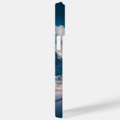 名前をカスタムするマウンテンスキーヤー Case-Mate iPhoneケース (裏面 / 右)