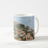 名前をカスタムするマデイラポルトガル コーヒーマグカップ (正面右)