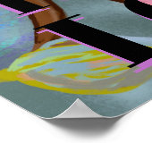 名前をカスタムするマーメイドやる気を起こさせる引用文 ポスター (角)