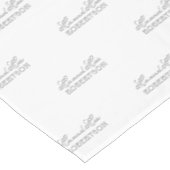 名前をカスタムするミセス・ウェディング・パーティーのテーブルクロス テーブルクロス (アングル)