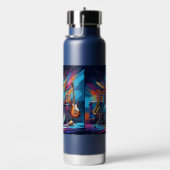 名前をカスタムするミュージカル楽器 ウォーターボトル (右面)