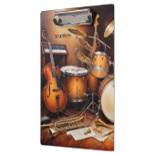 名前をカスタムするミュージカル楽器 クリップボード (左)