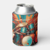 名前をカスタムするミュージカル楽器 缶クーラー (缶正面)