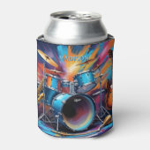 名前をカスタムするミュージカル楽器 缶クーラー (缶正面)
