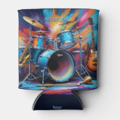 名前をカスタムするミュージカル楽器 缶クーラー (正面)