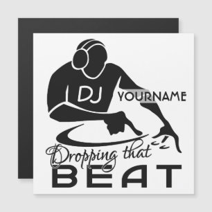 名前をカスタムするミュージックDJ