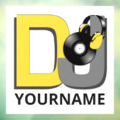 名前をカスタムするミュージックDJ ウィンドウサイン (シート3)