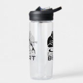 名前をカスタムするミュージックDJ ウォーターボトル (左面)