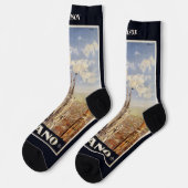 名前をカスタムするミラノ（ミラノ） ソックス (左)