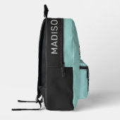 名前をカスタムするムービー プリントバックパック (左)