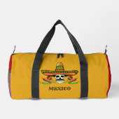 名前をカスタムするメキシコ ダッフルバッグ (裏面)
