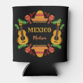 名前をカスタムするメキシコ 缶クーラー (正面)