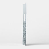 名前をカスタムするモダンの上品なビンターの木グレー Case-Mate iPhoneケース (裏面 / 右)