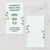 名前をカスタムするモダン金ゴールド50歳の誕生日 エンクロージャーカード (正面/裏面)