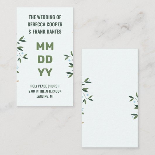 名前をカスタムするモダン金ゴールド50歳の誕生日 エンクロージャーカード (正面/裏面)