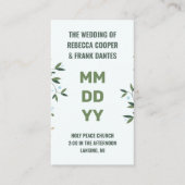 名前をカスタムするモダン金ゴールド50歳の誕生日 エンクロージャーカード (正面)