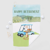 名前をカスタムするモノグラムクラブ ゴルフタオル (インサイチュ)