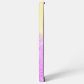 名前をカスタムするモノグラムパステルシックウォーターカラー SAMSUNG GALAXYケース (左側面)