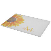 名前をカスタムするモノグラム植物学 カッティングボード (角)