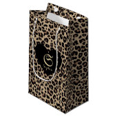 名前をカスタムするラグジュアリーチータラブ スモールペーパーバッグ (正面アングル)