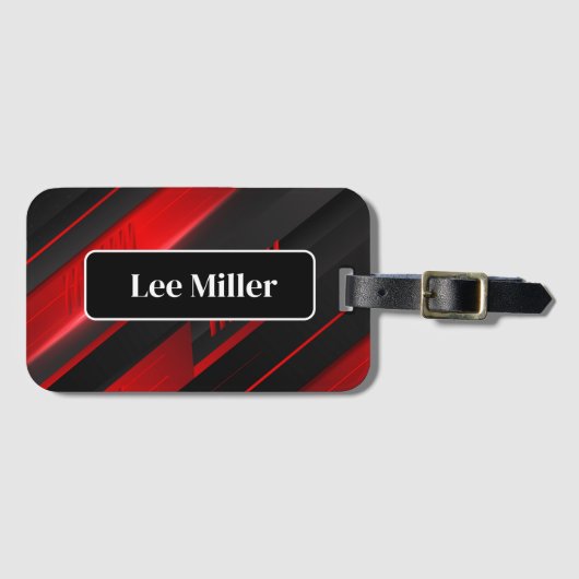 名前をカスタムするラゲッジタグ ラゲッジタグ (正面横)