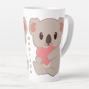 名前をカスタムするラブコアラ カフェラテマグ