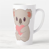 名前をカスタムするラブコアラ カフェラテマグ (右)