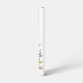 名前をカスタムするラブバード野生生物自然動物アート SAMSUNG GALAXYケース (左側面)