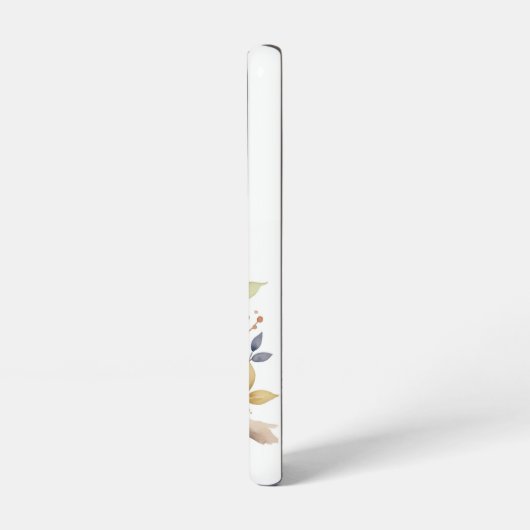 名前をカスタムするラブバード野生生物自然動物アート SAMSUNG GALAXYケース (左側面)