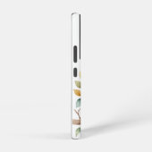 名前をカスタムするラブバード野生生物自然動物アート SAMSUNG GALAXYケース (右側面)