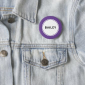 名前をカスタムするラベルバッジピンボタン 缶バッジ (インサイチュ)