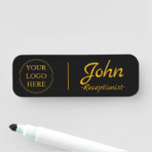 名前をカスタムするラベルパーソナライズされた- IDバッジ 名札 (インサイチュ)