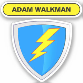 名前をカスタムするラベル- HardHat シール