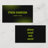 名前をカスタムするラ気にン 名刺 (正面/裏面)