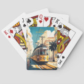 名前をカスタムするリスボンポルトガル トランプ (裏面)