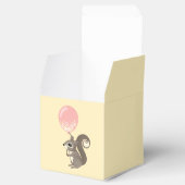 名前をカスタムするリス(ピンク色バルーン) フェイバーボックス (オープン)