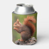 名前をカスタムするリス 缶クーラー (缶正面)