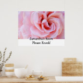 名前をカスタムするルームお願いノック！アートプリントポスター ポスター (キッチン)