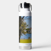 名前をカスタムするレイキャビクアイスランド ウォーターボトル (正面)