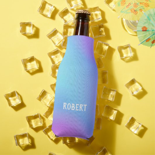 名前をカスタムするレインボーカラーボトルクール ボトルクーラー (インサイチュ 夏)