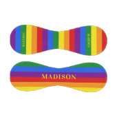 名前をカスタムするレインボーフラグ野球 野球ボール (パネル)