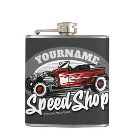 名前をカスタムするレッド改造ロードスタースピードショップガレージ フラスク