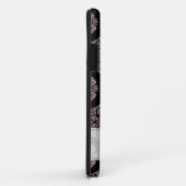 名前をカスタムするレトロドゥスキーバラフローラフロンズマンダラ Case-Mate iPhoneケース (裏面/右)