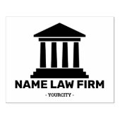 名前をカスタムするロゴ法制事務所 ラバースタンプ (インプリント)