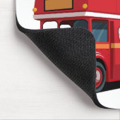 名前をカスタムするロンドンイングランド マウスパッド (コーナー)