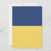 名前をカスタムするロージーザリベター勇気付けられるカード 招待状 (裏面)