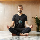 名前をカスタムするロータスTシャツ – [NAME]輝く明るい Tシャツ